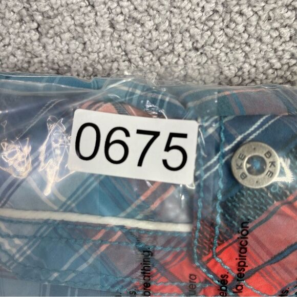 BKE Hemmingway Shirt Men’s Large Blue Standard Fit Plaid Button Up Casual - Picture 9 of 9